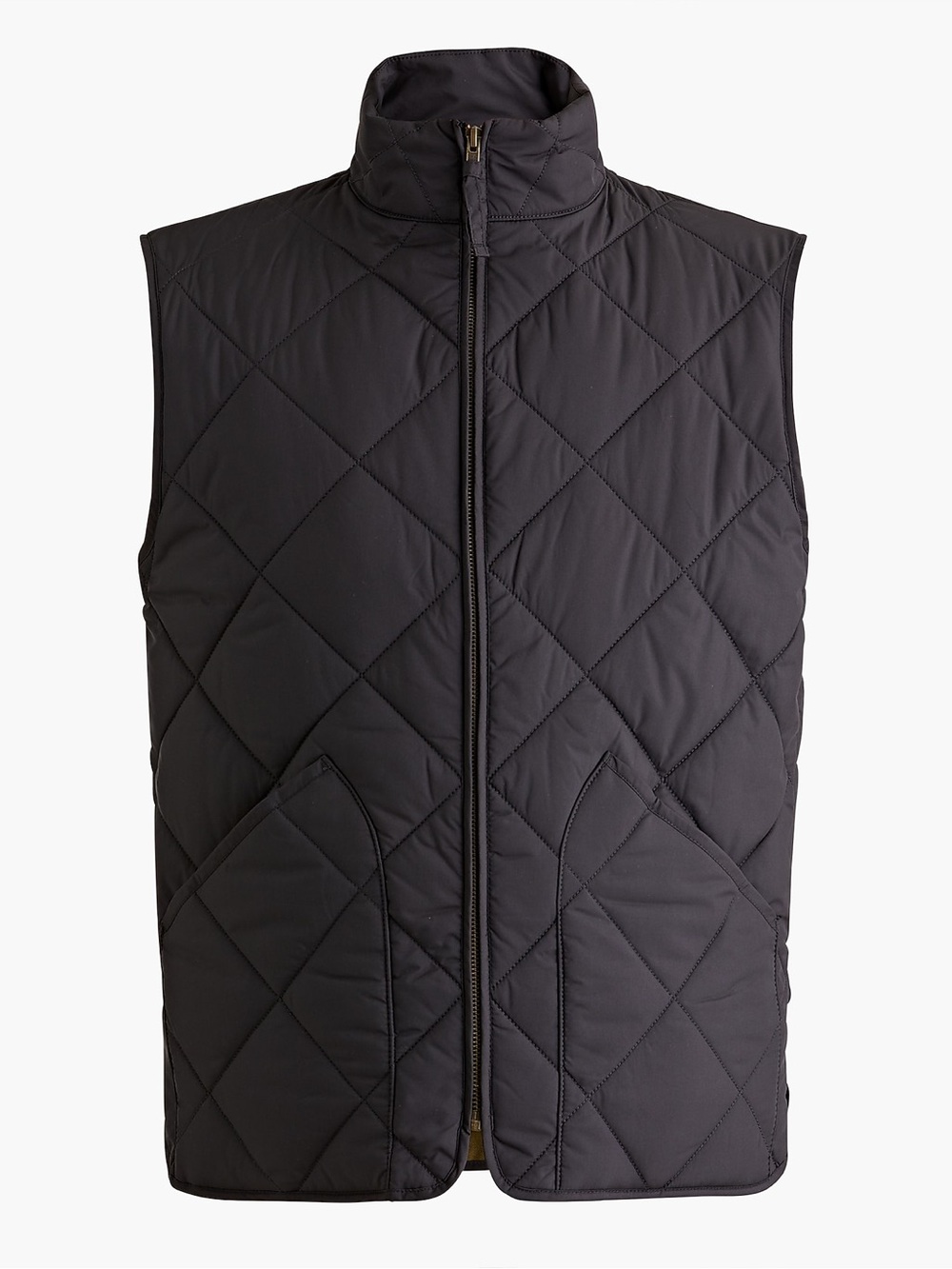 J crew black walker vest